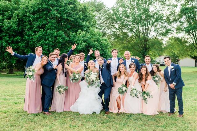 Very fun bridal party!