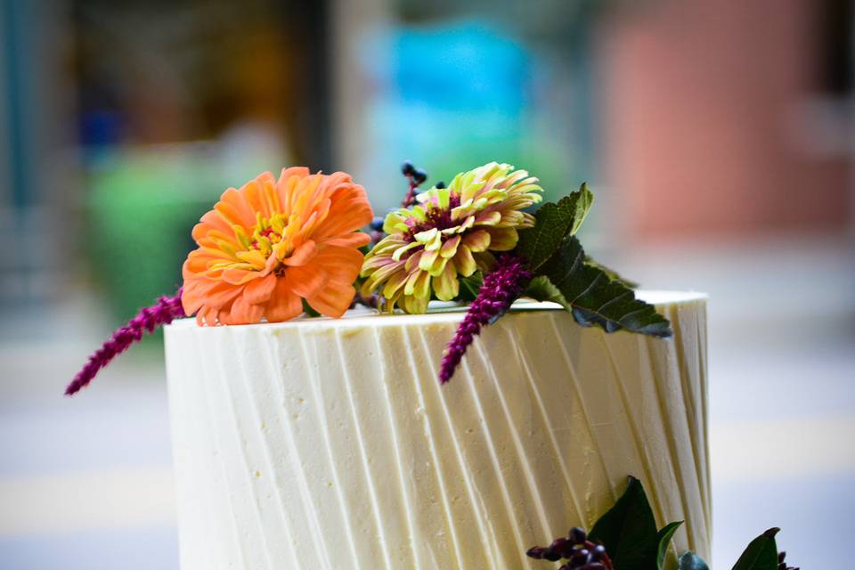 Vertical Ribbon Cake