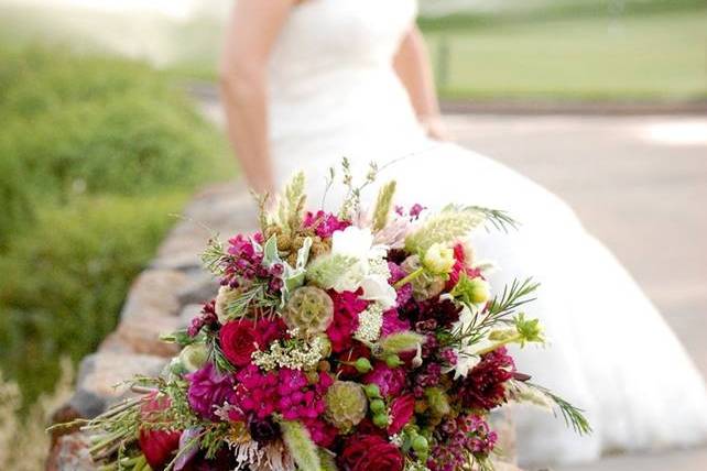 Round bouquet