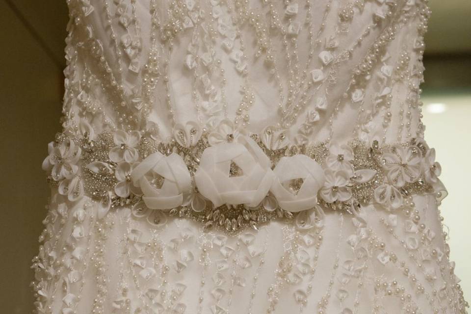 Custom Wedding Gown for our bride Aida