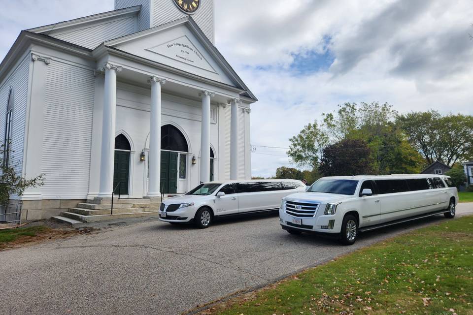 18 and 8 passenger Limos