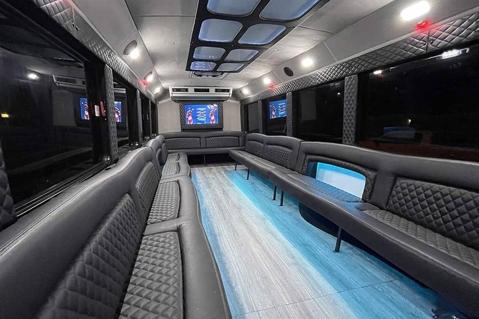 30 passenger party bus