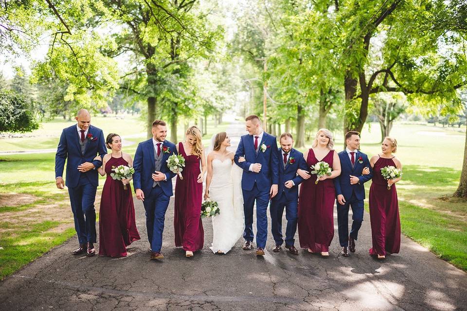 Bridal Party Portrait