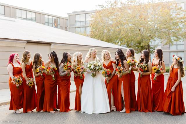 Bride & her girls
