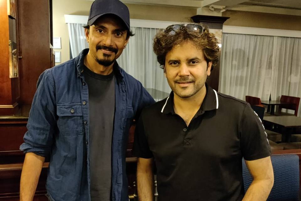 With Javed Ali