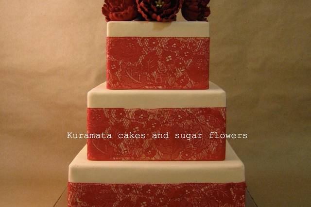 Kuramata cakes and sugar flowers
