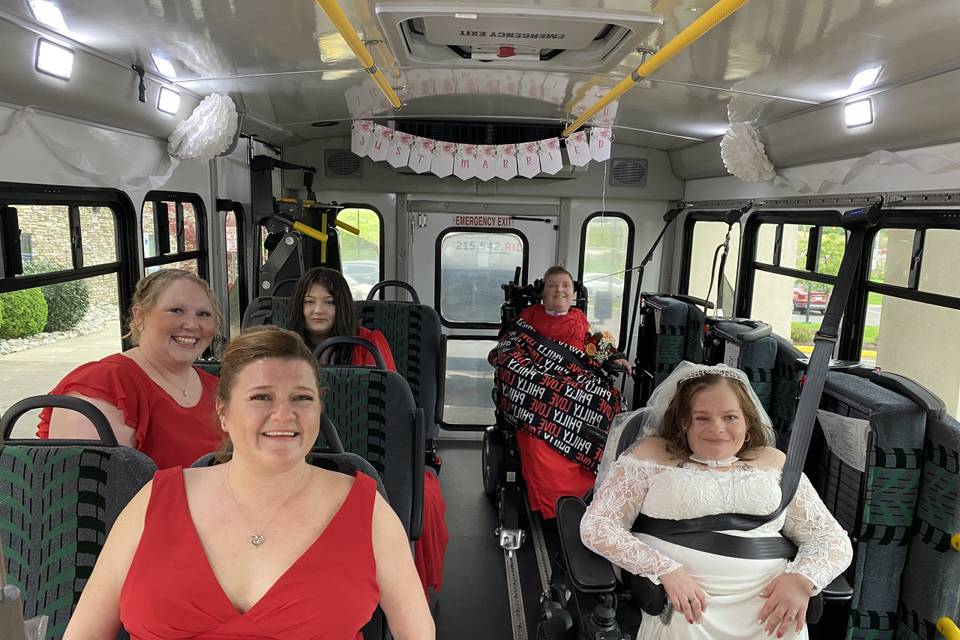 Queen and her court