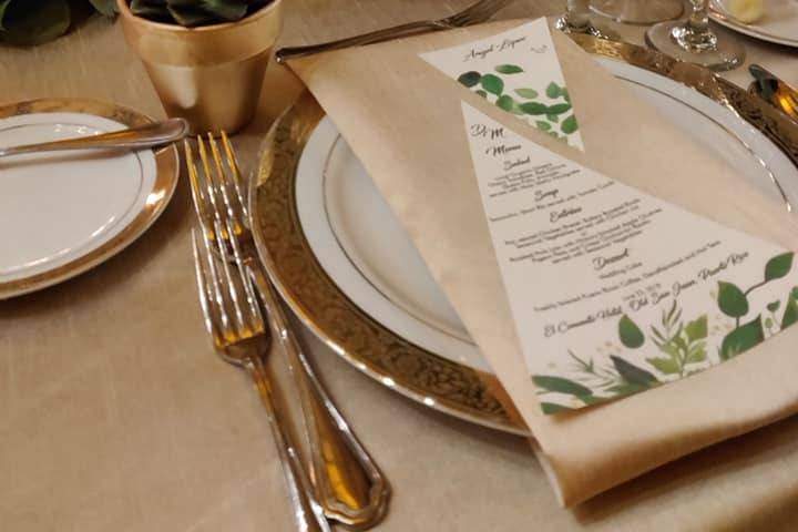 Menu and Place Card