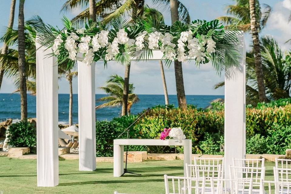 Ceremony with a great View