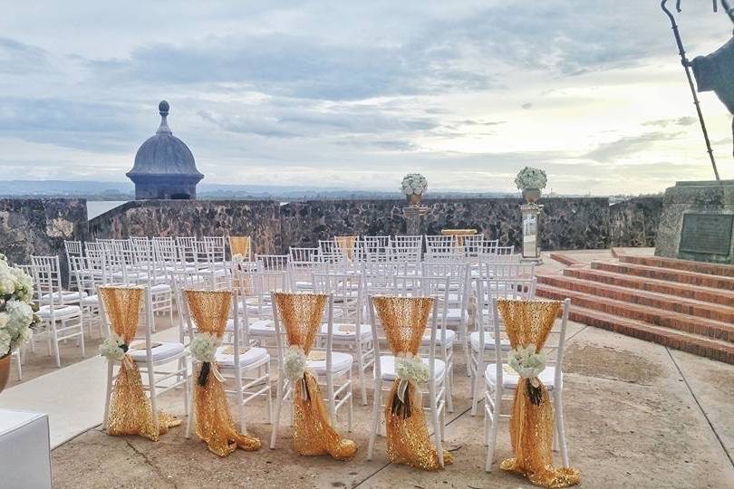 Ceremony at the Plaza