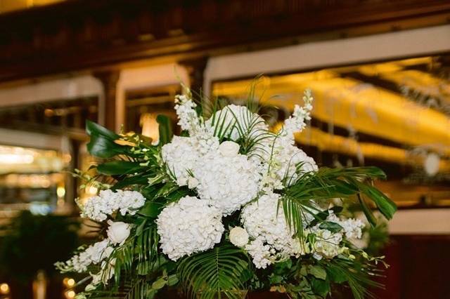 Reception Decor White