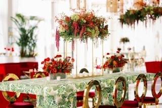 Reception Decor Tropical