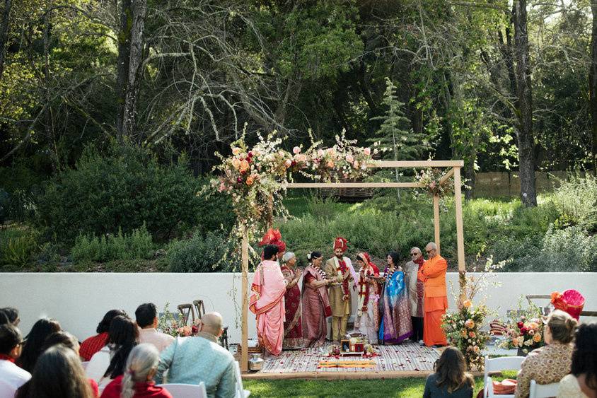 Mandap in the West Lawn