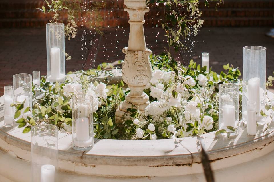 Spanish Courtyard Fountain