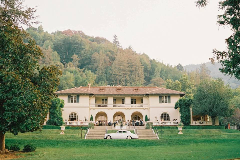 Classic Car at the Villa