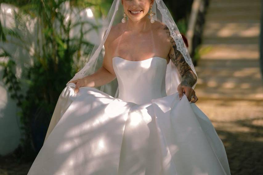 Costa rica bridal makeup