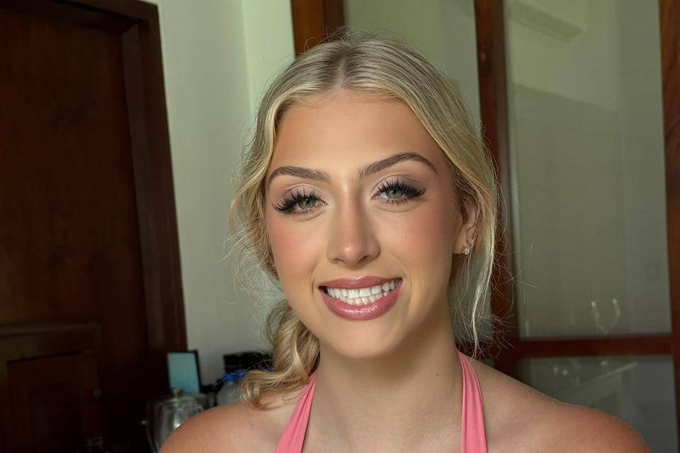 Costa rica bridal makeup