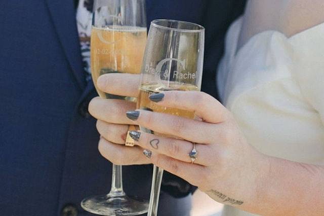 Wedding Champagne Flutes