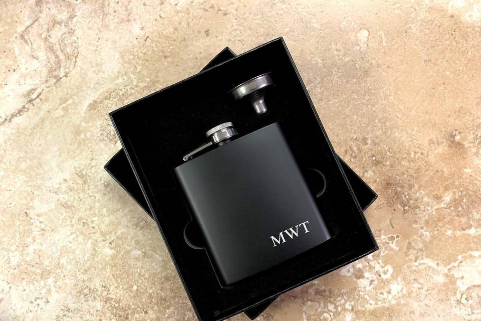 Engraved Flasks