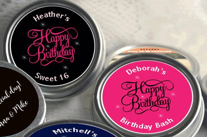 Birthday Favors