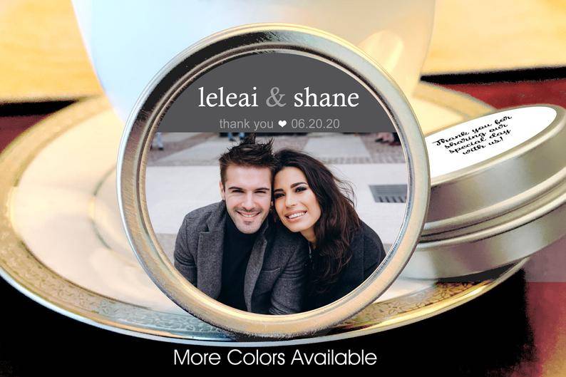 Personalized Mint Favors