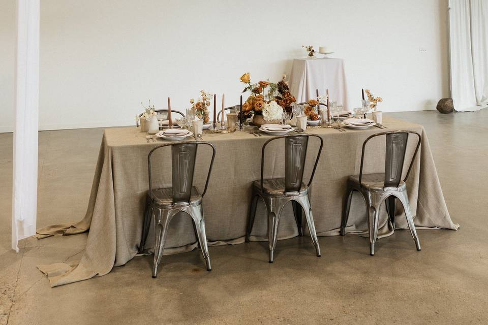 Draping and linens