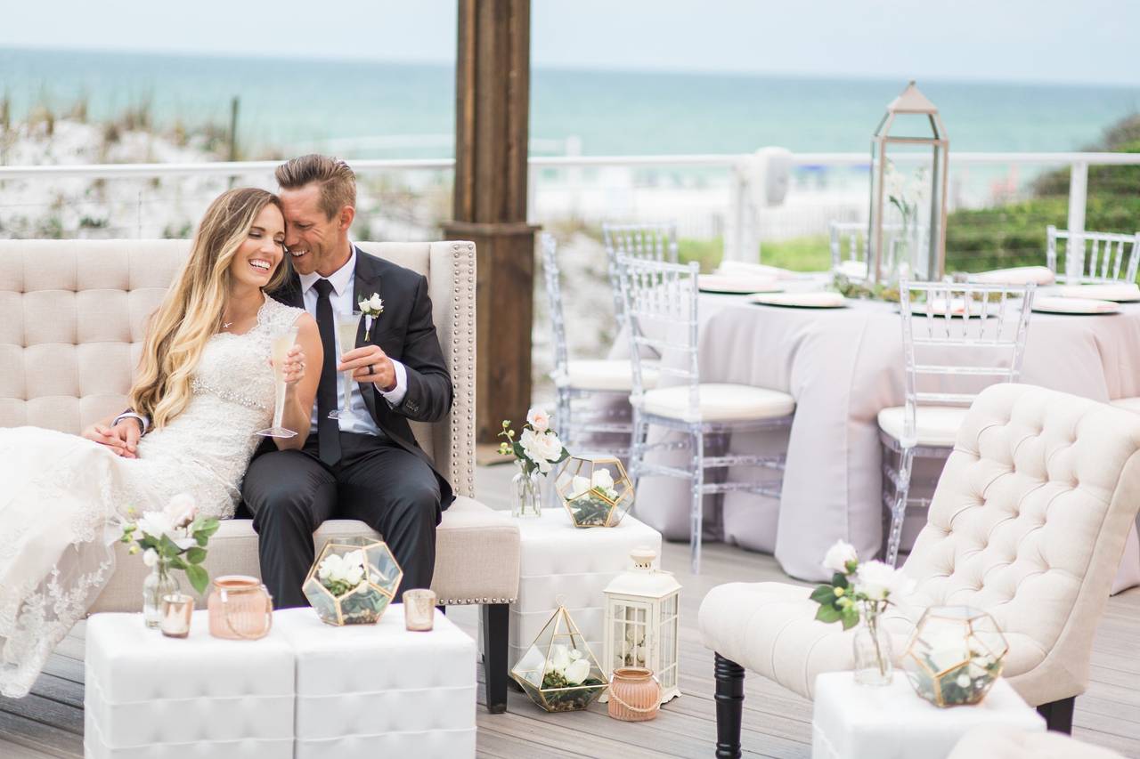 tops l beach & racquet resort wedding