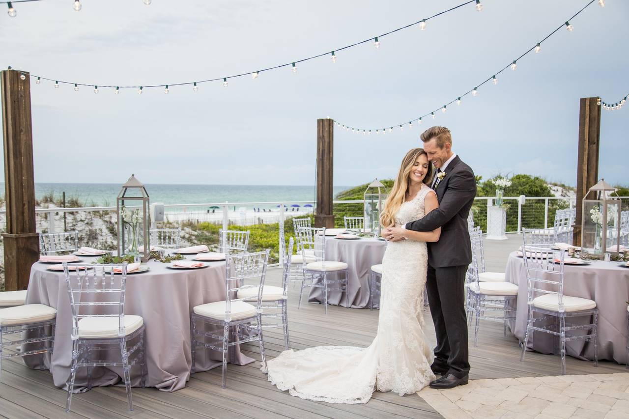 tops l beach & racquet resort wedding