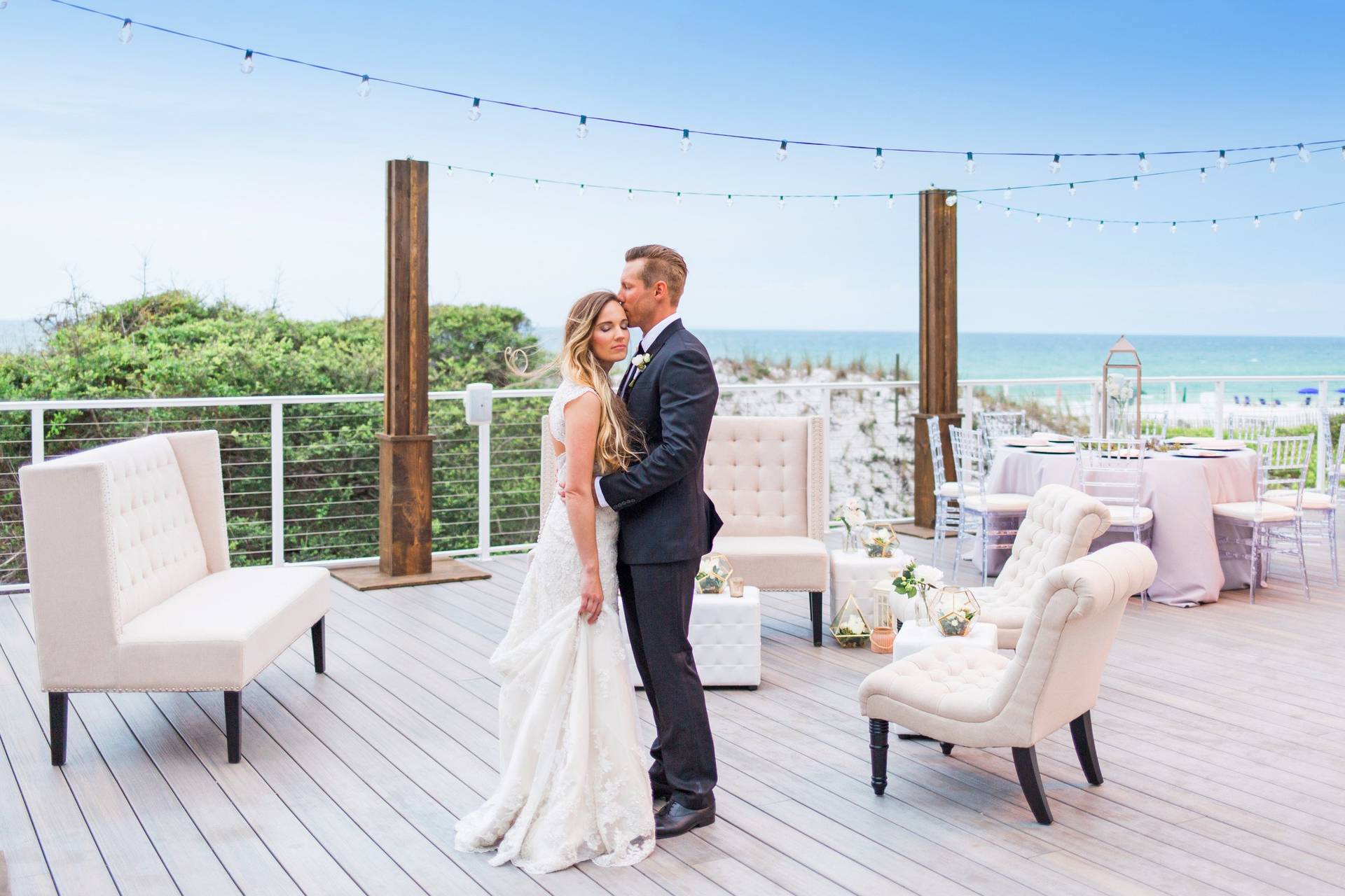 tops l beach & racquet resort wedding