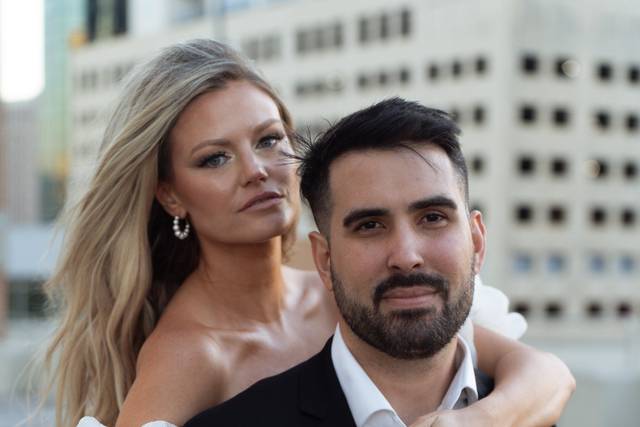 Stunning Rooftop Wedding