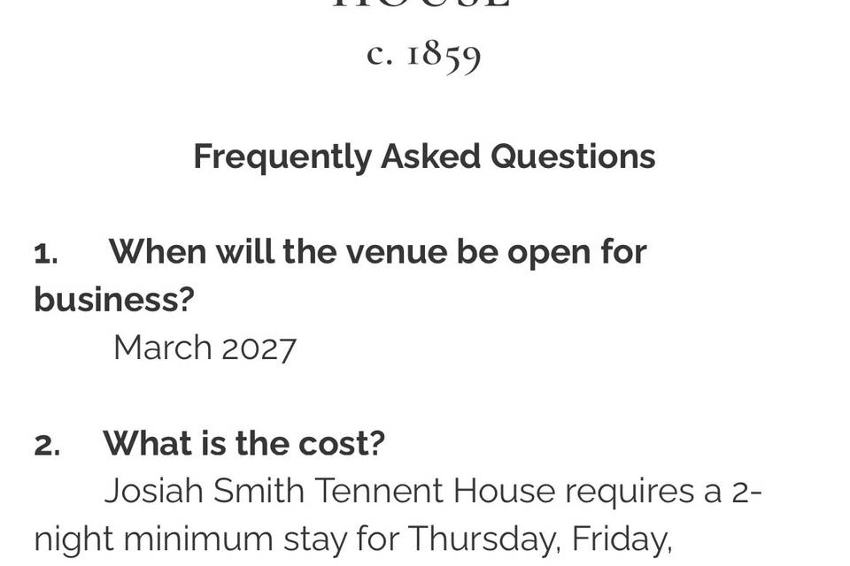 FAQs