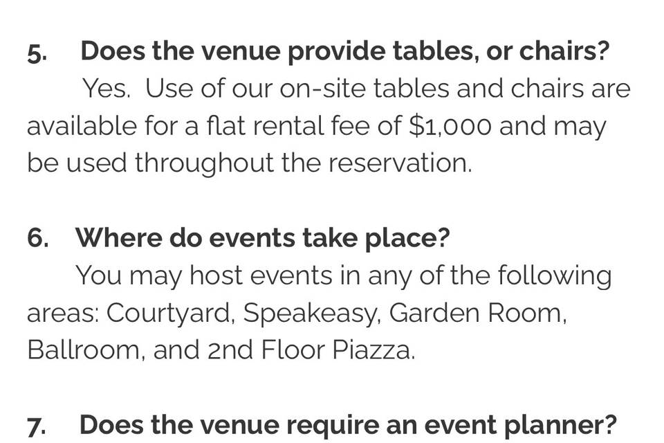 FAQs