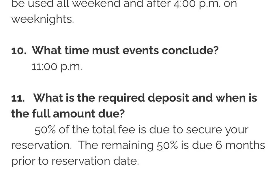 FAQs