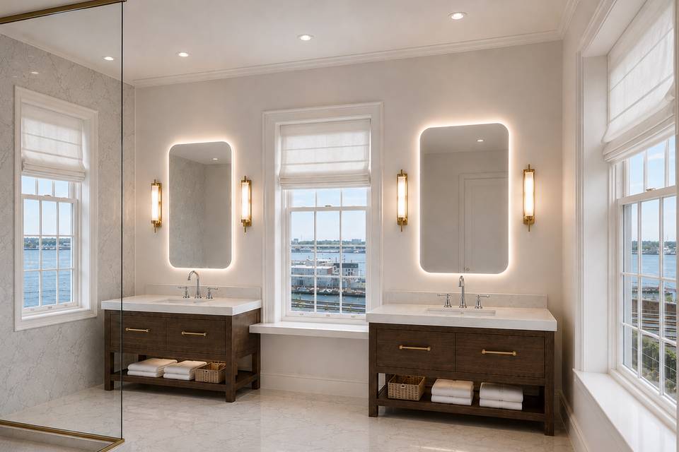 Each Bedroom Has Private Bath