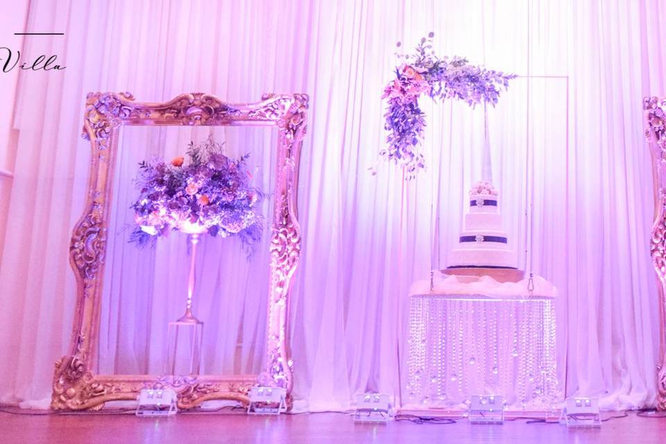 Villa stage decor