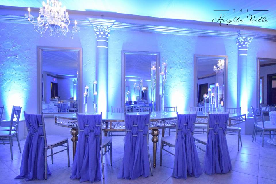 Dusty Blue Ballroom