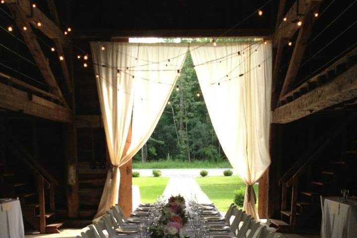 Center Table wood barn