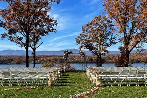 Fall Ceremony at tent site