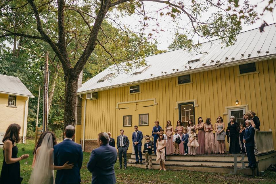 Back porch- Carriage House