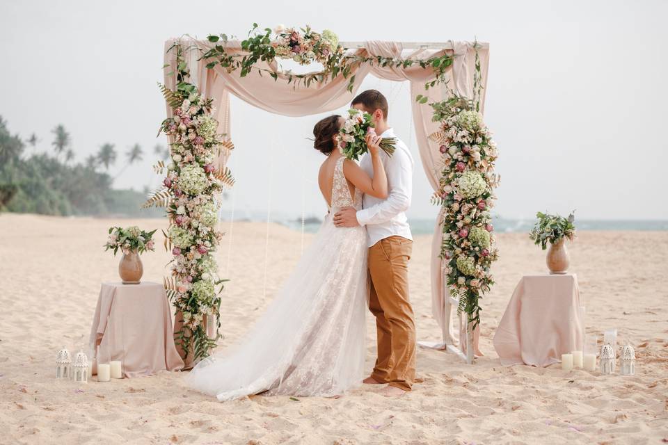 Beach ceremony