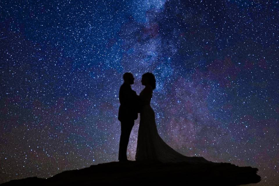 Starry Skies Wedding