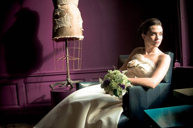 Bride's portrait