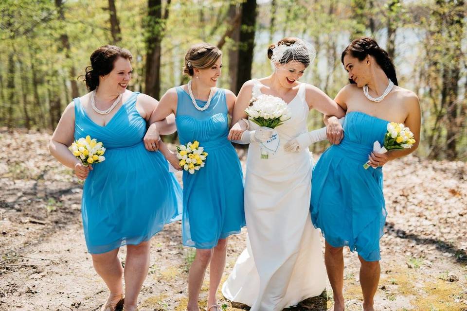 Spring Bridal Party