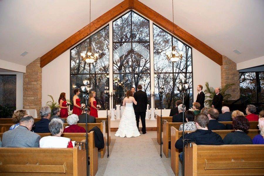 Chapel space for the ceremony