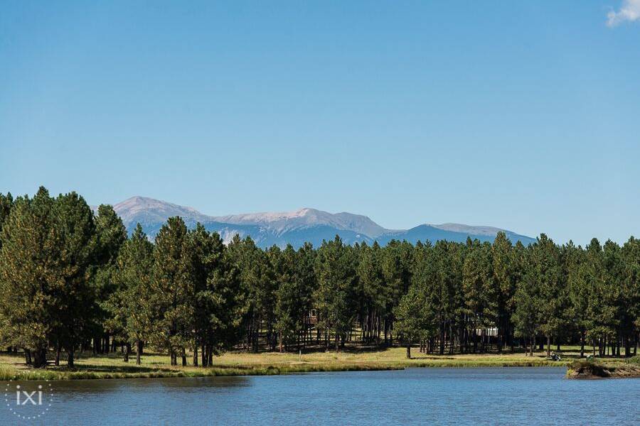 Monte Verde Lake  with view of Sangre de Christo mountains