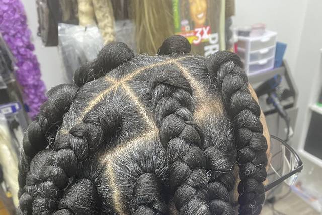Large Box Braids