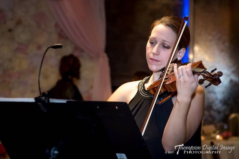 Lauren Canitia on violin