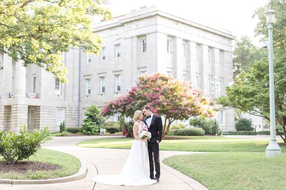 Raleigh Wedding Portrait