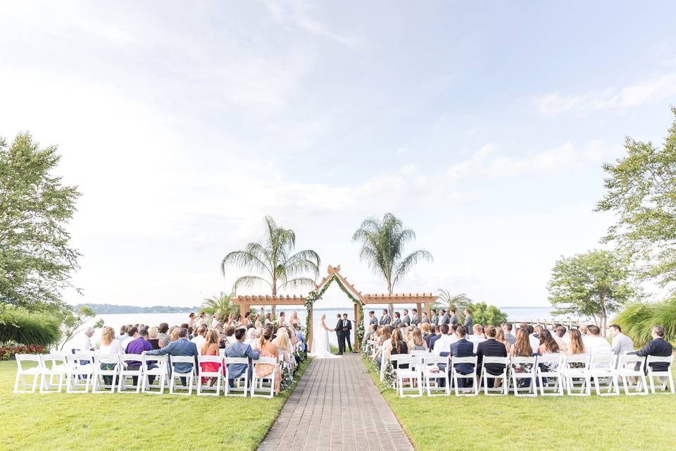 Herrington on the Bay Ceremony