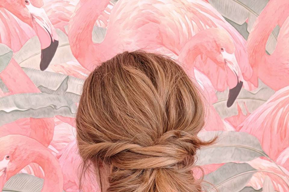Hair updo